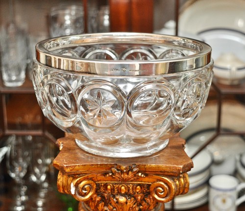 Large antique glass - large,