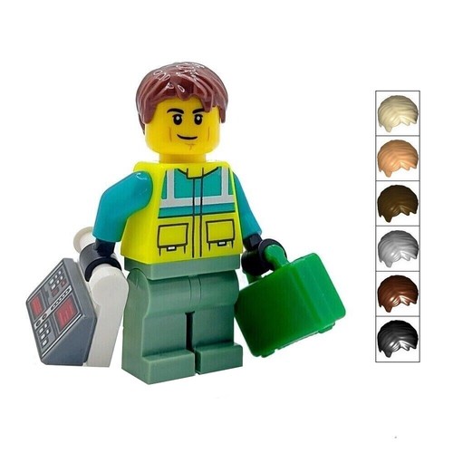 Genuine lego paramedic cake - paramedic,