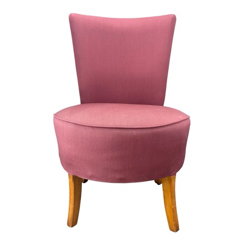 Vintage pink cocktail chair - pink,