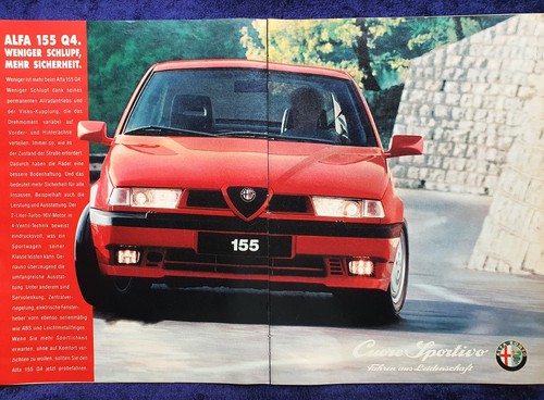 1993 alfa romeo 155 - alfa,