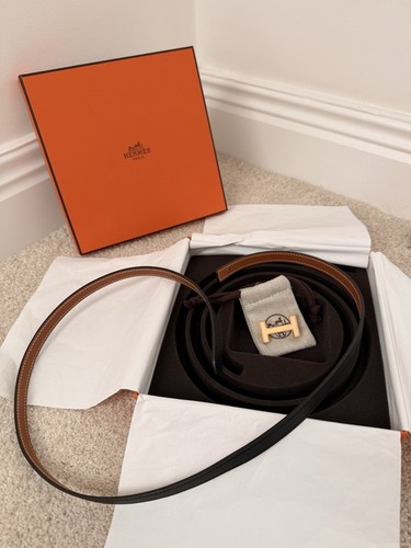 Hermes mini rose - rose, belt