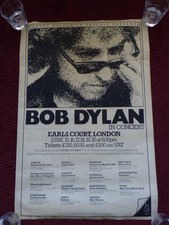 Vintage Bob Dylan Concert Tour