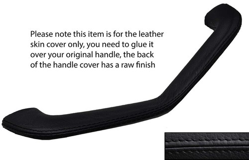 Black stitching dash - black, handle
