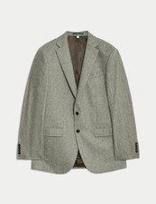 M&S Tailored Fit Wool Rich