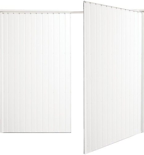 New side hinged garage - new,