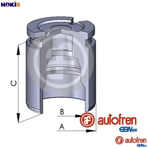Piston brake caliper d025767 - piston,