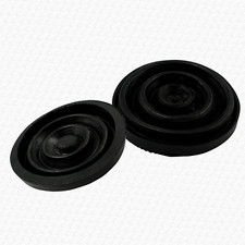 PAIR of Ideal Standard Armitage Shanks Valve Black Rubber Bellow Replacements