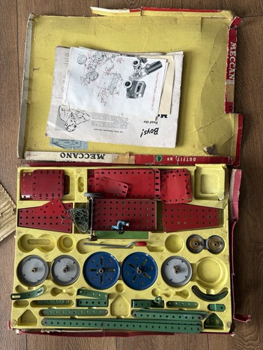 Meccano outfit metal - no,