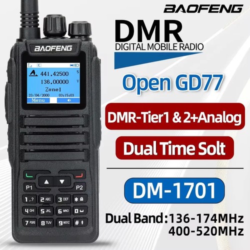 Baofeng dmr 1701 - dm, digital