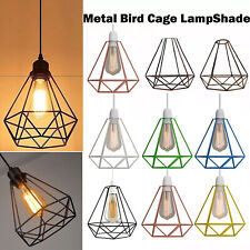 Vintage Metal Cage Wire Light