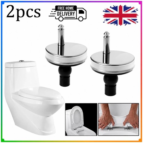 Toilet seat hinges - toilet, soft