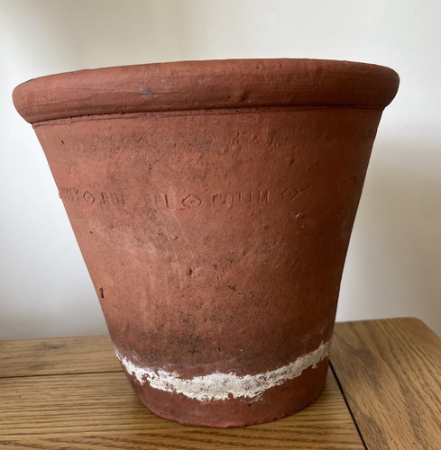 Vintage terracotta flower - vintage,
