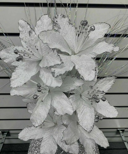 White artificial bunch - white,