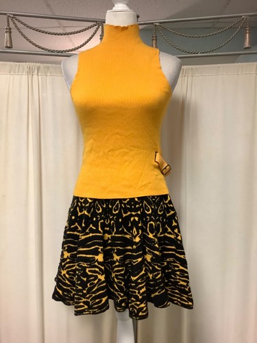 Torn ronny kobo mini skirt - ronny,