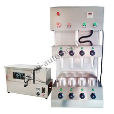 Commercial Pizza Cone Forming Making Maker Machine + Rotational Pizza Oven New