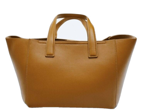 Zara trendy brown leather - trendy,