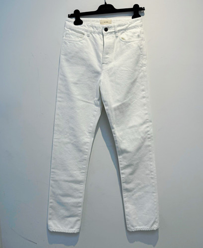 The row white straight - the,