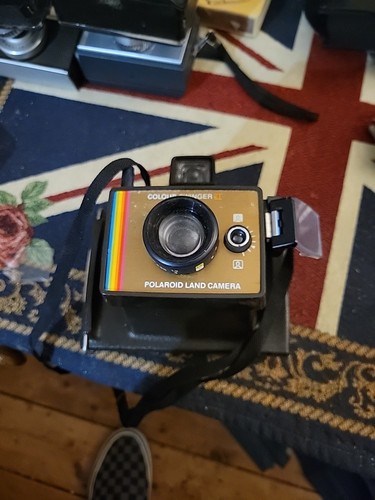 Polaroid land camera colour - land,