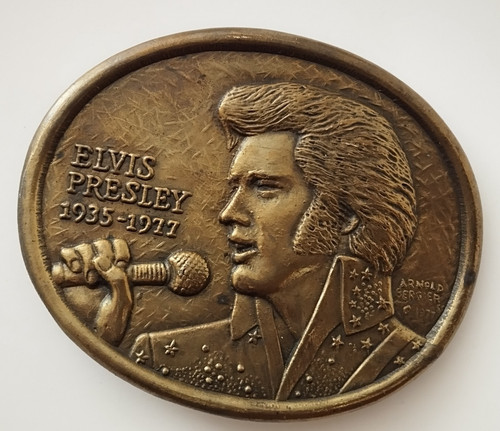 Brass elvis presley - brass, belt