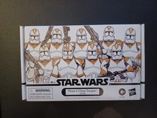 Star Wars Vintage Collection Phase II  212th CLONE TROOPERS 4 Pack 3.75" Figures