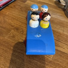 Vintage Escor Wooden Car Toy