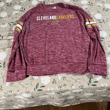 New Era Shirt Womens L Maroon