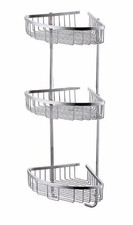 STAINLESS STEEL CORNER SHOWER