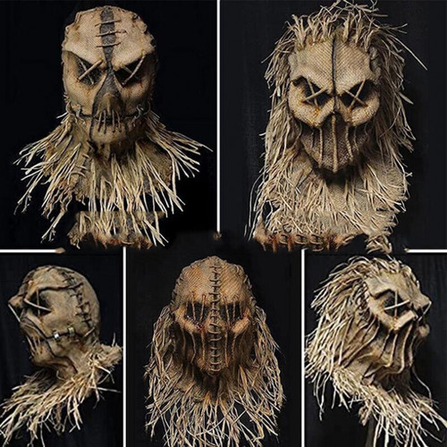 Halloween scary scarecrow - scary, full