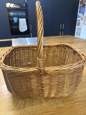 Vintage Shopping Basket Wicker