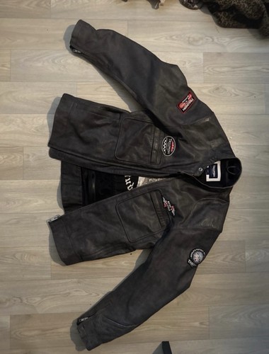 Triumph leather motorcycle - triumph,