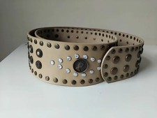 Y2K Chunky Wide Studded Coin