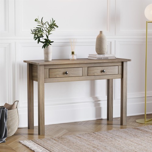 Drawer console table solid - drawer,