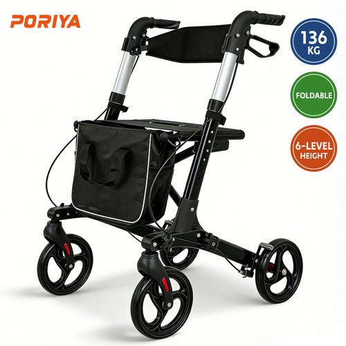 Folding rollator lightweight - rollator,