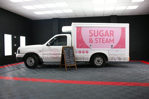 Mobile coffee van ford - coffee,
