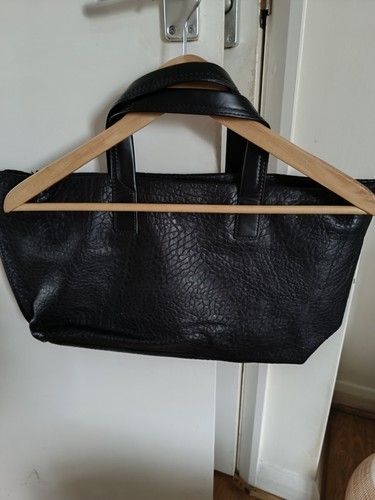 Zara black tote bag - black,