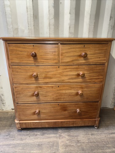 Antique oak tallboy victorian - antique,