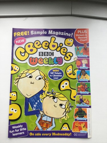Cbeebies magazine sample issue - magazine,