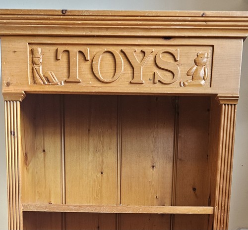 Solid pine children - solid, bookcase