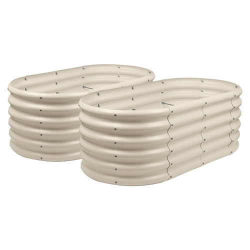 Rounded raised garden - rounded,