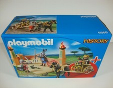 PLAYMOBIL HISTORY GLADIATOR ARENA 6868 NEW