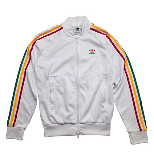 Adidas rasta white jacket - adidas,