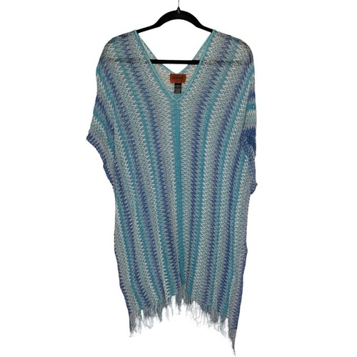 Missoni zigzag fringe kaftan - zigzag,