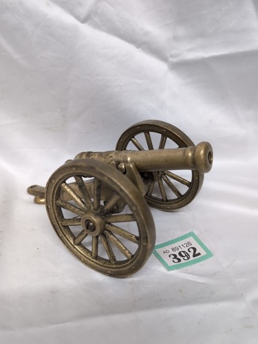 Antique brass miniature - brass, 8"