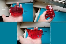 Vintage Plastique Phare SOUBITEZ CATALUX A 10088 IGM 3846 C1 Cyclomoteur Vélo