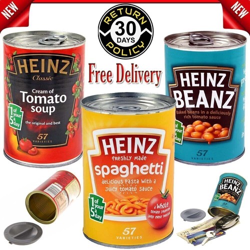 Secret heinz baked bean tin - baked,