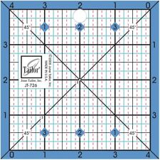 June Tailor 4.5" inch Square Quilting Ruler JT-726