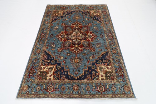 5x7 heriz blue - ft,