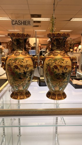 Pair royal satsuma hand - of,
