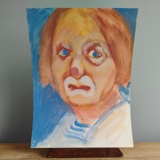 Bright Bold Gouache Painting