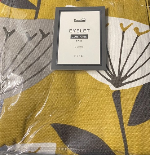 Curtains new dunelm - new., eyelet